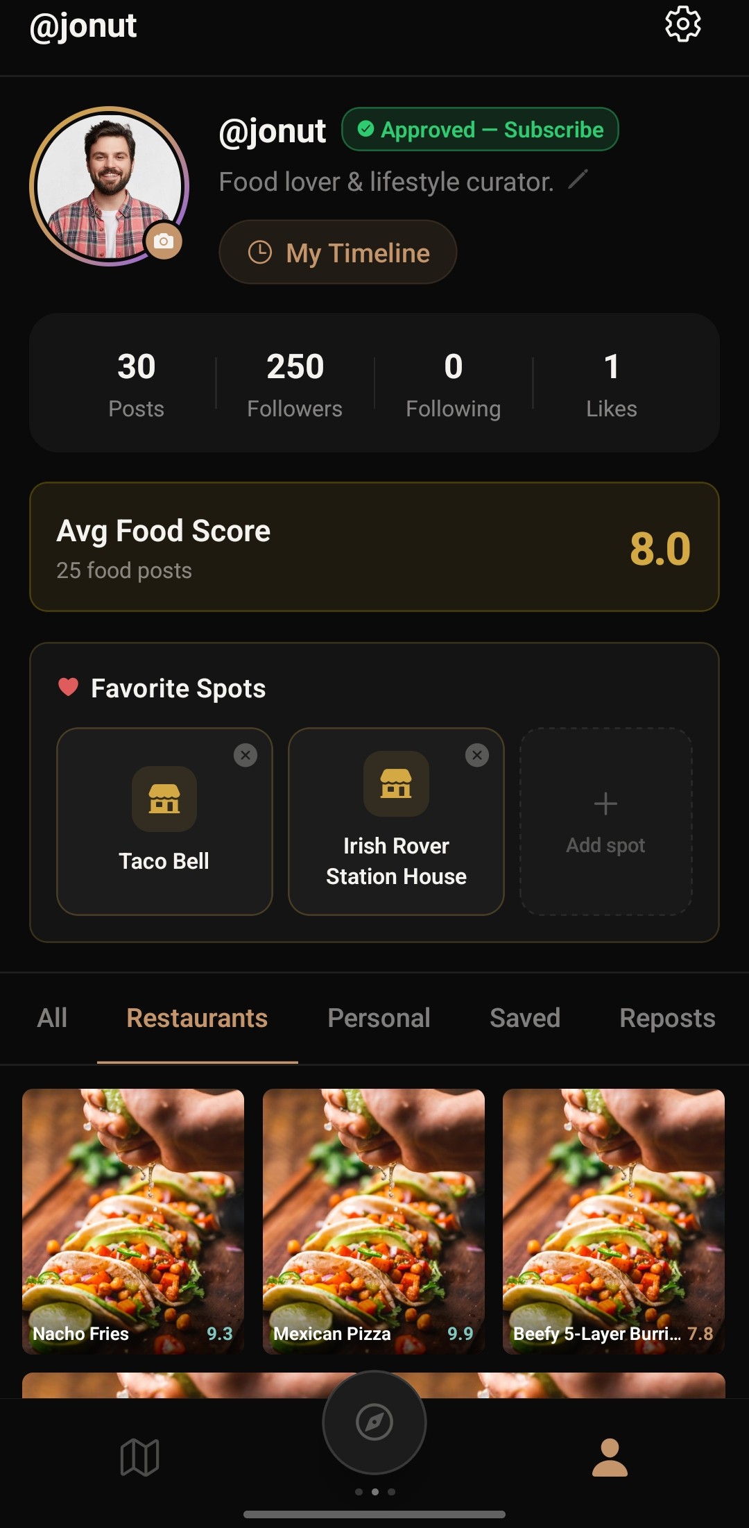 HAVEN app screenshot